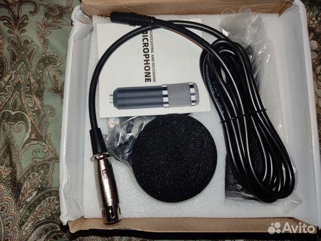 Конденсаторный микрофон xlr