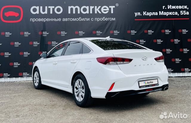 Hyundai Sonata 2.0 AT, 2018, 48 259 км