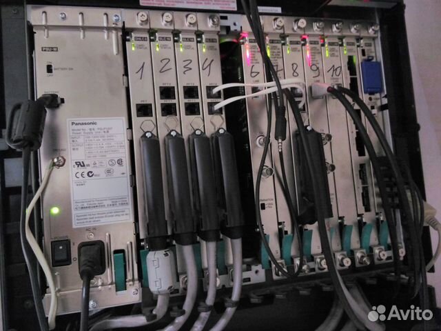 Атс Panasonic KX-TDA100 и платы