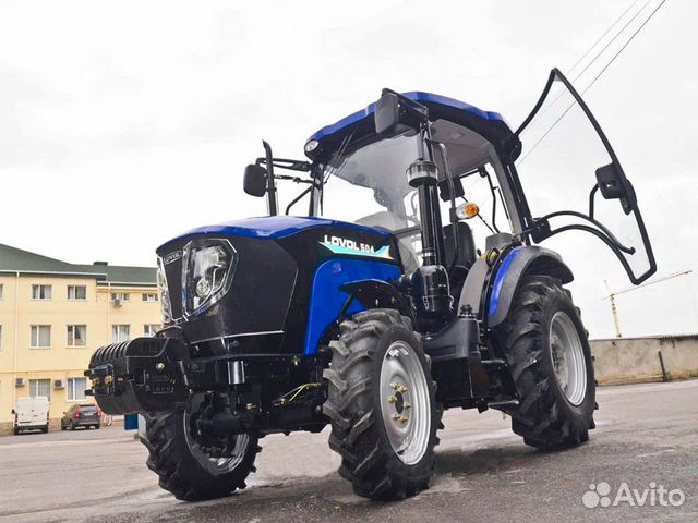 Трактор Lovol TB-504 (giii) + челюстной погрузчик