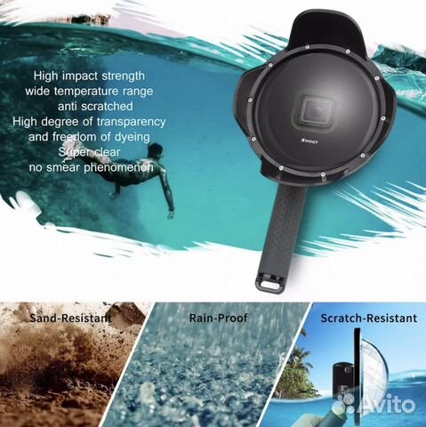 Go pro воданепраницаемый чехол