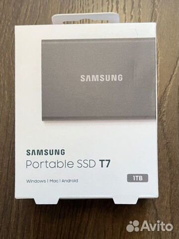 В наличии внеш. жесткий диск ssd 7T 1tb Samsung