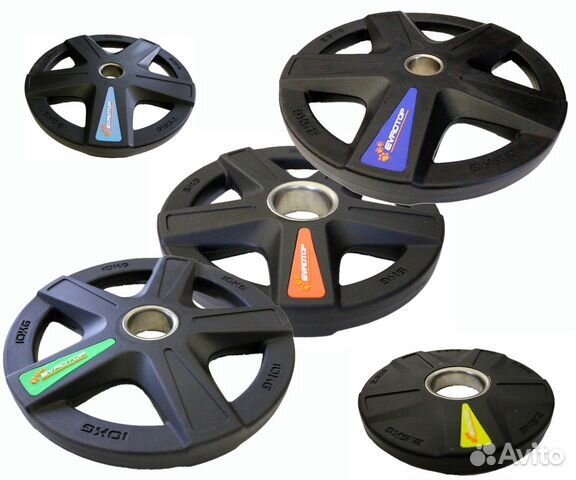 Диск олимпийский, блин для штанги, диаметр 50мм