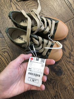 Кеды Zara новые 28/29