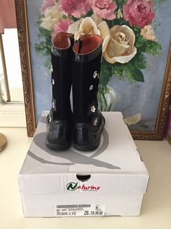 Сапожки демисезонные Naturino, 26