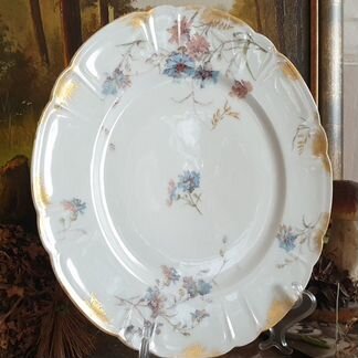 Тарeлки - кoрoлeвский Лиможский фapфop