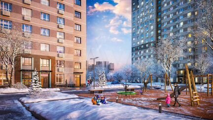 2-к квартира, 62.8 м², 19/23 эт.