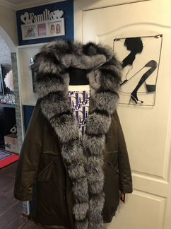 Парка с мехом лисы Fox 56/58
