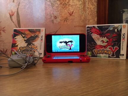 New Nintendo 2Ds XL + 2 Игры