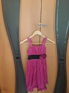 Платьена нарядное на девочку 7 лет импортноесостоя