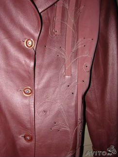 Пиджак женский кожаный (44-46р-р, новый)