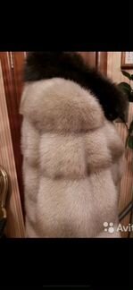 Норковая шуба с соболем баргузин