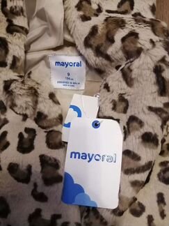 Mayoral, рост 134, меховая куртка, новая
