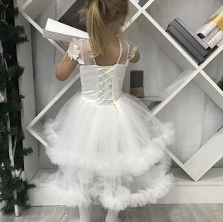 Белое платье для девочки