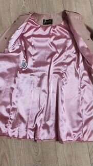 Кожаный тренч, р.42