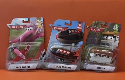 Модели самолетов «Planes» от Mattel и Disney Store