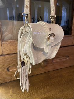 Сумка вечерняя клатч нат кожа