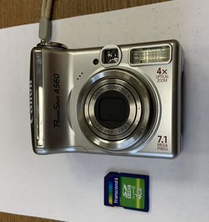 Фотоаппарат Canon PowerShot A560