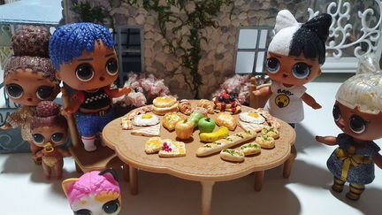 Еда доя куколРучная работа