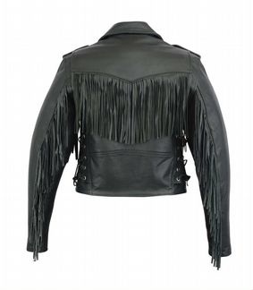 Куртка с бахромой кожаная First L 115 FR