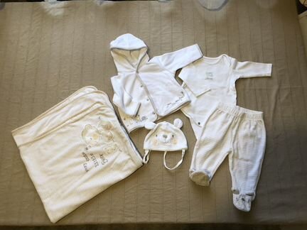 Комплект для новорожденного mothercare р56-62 (1-3