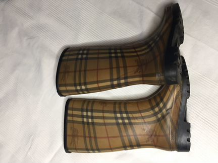 Резиновые сапоги burberry