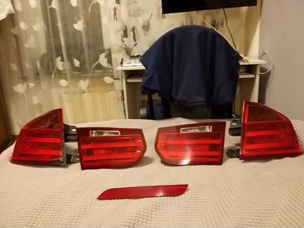 Задние фары на BMW 3 серии 2015 года