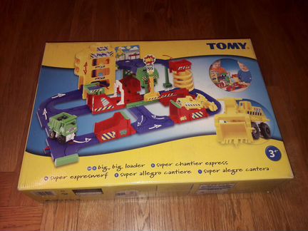 Игра машинка самодвижущаяся Tomy big big loader