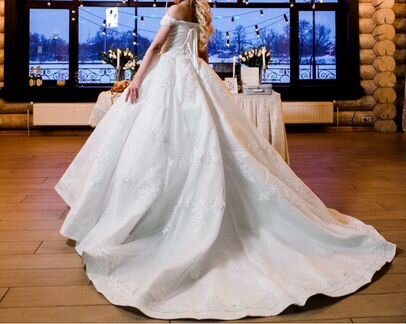 Эксклюзивное свадебное платье TM MON chery