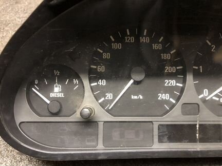 Приборная панель BMW E46 МКПП