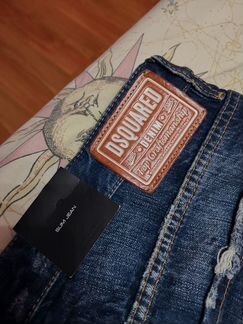 Джинсы итальянские мужские зауженные dsquared2