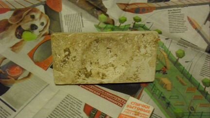 Старинный фарфоровый крючок для ванной комнаты