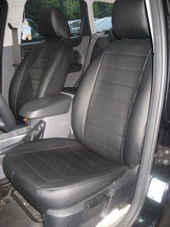 Модельные чехлы Форд Фокус 2 из экокожи