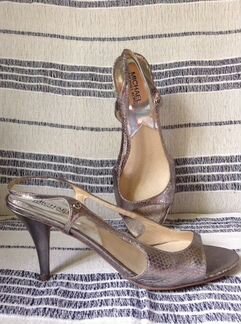 Michael Kors рептилия новые босоножки туфли/обмен