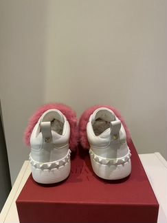 Кеды Valentino с мехом оригинал