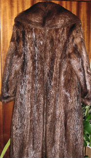 Шуба из нутрии