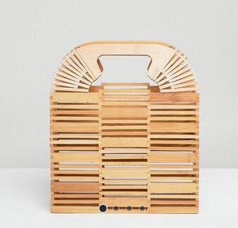 Летняя Сумка из бамбука