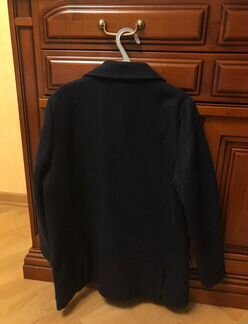 Пальто темно синее Petit Bateau 10 лет