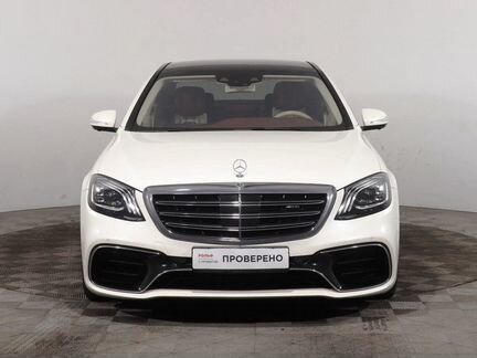 Mercedes-Benz S-класс AMG 4.0 AT, 2017, 56 601 км