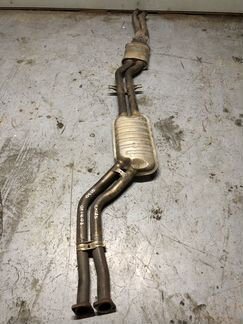 Трасса выхлопная без банки BMW E46 M54