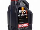 Масло моторное синт. 5W30 motul 8100 X-clean Plus