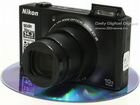 Фотоаппарат Nikon coolpix s8000 цвет чёрный