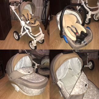 Коляска 3 в 1 Adamex Barletta New