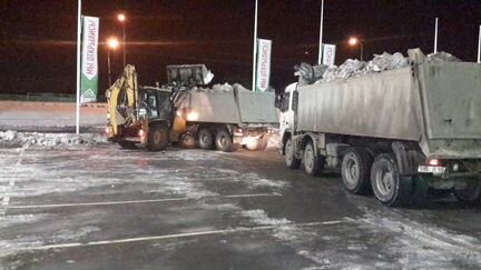 Вывоз снега. Москва и ближнее Подмосковье