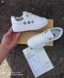 Кеды Louis Vuitton Time Out белые
