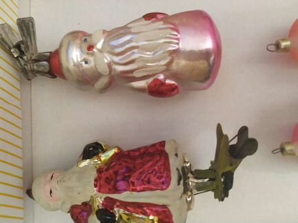 Елочные игрушки СССР