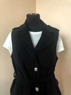 Удлиненный жилет в стиле Max Mara