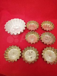 Советские формочки для выпечки кексов