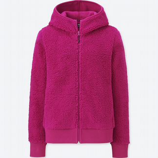 Толстовка с ветрозащитой меховушка Юникло р М