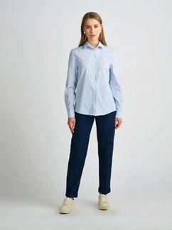 Рубашка классическая в полоску